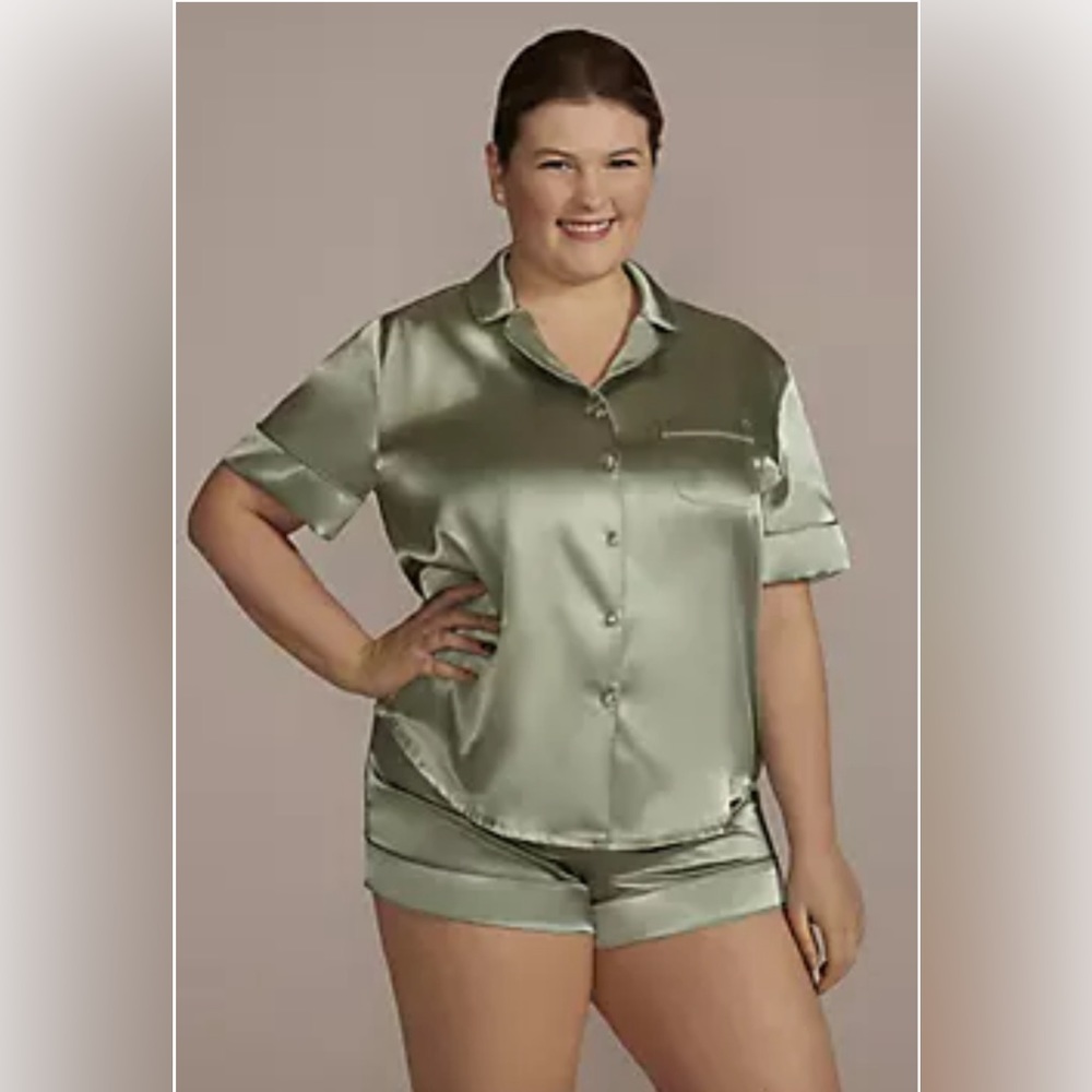 Satin PJ Set